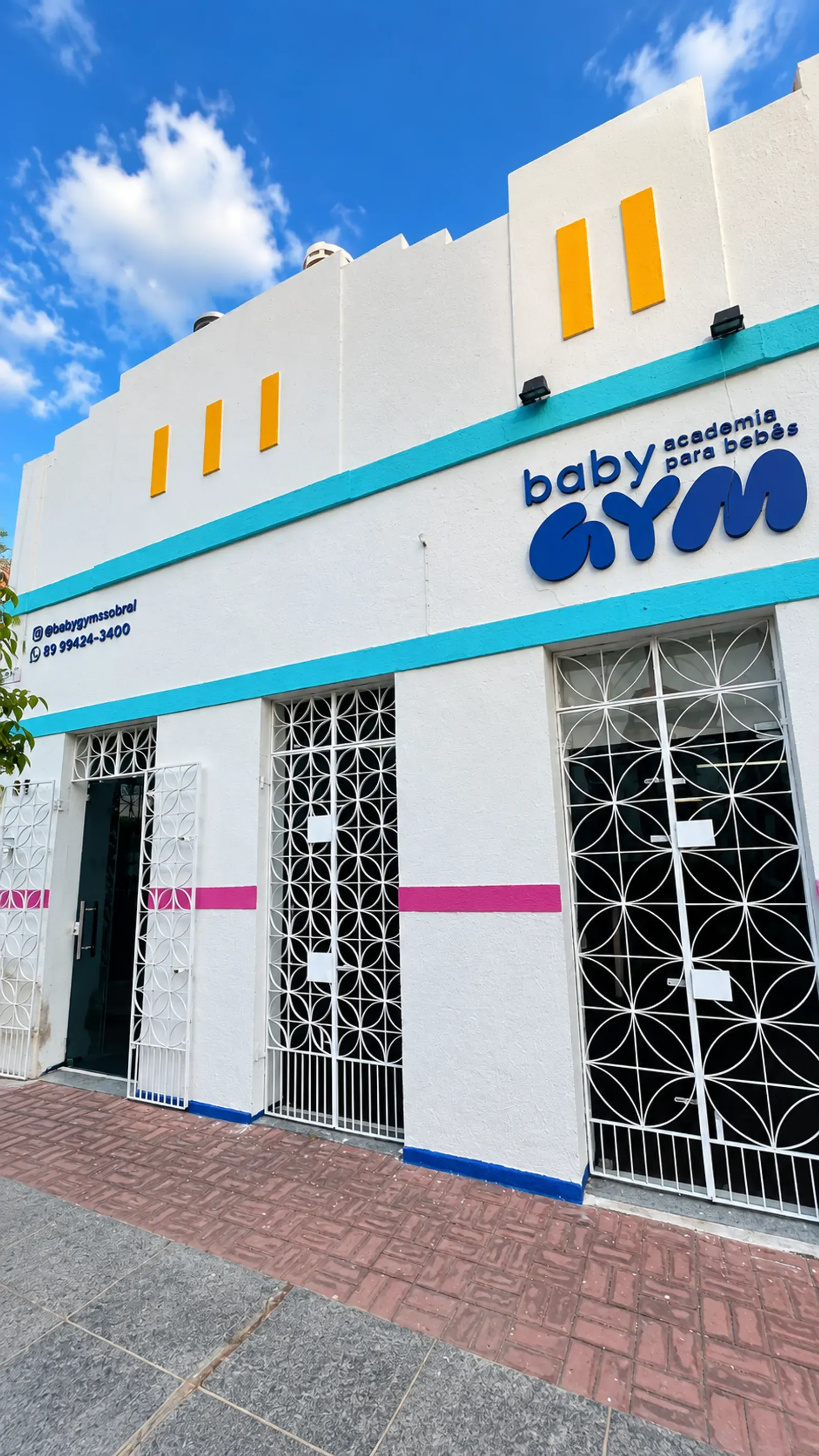 Entrada da Baby Gym Sobral